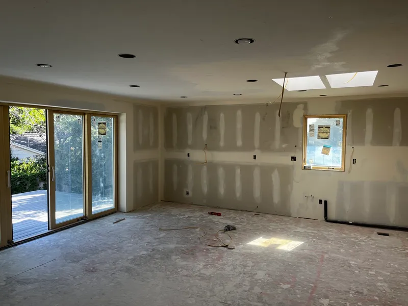 Interior finish project in Northern Utah