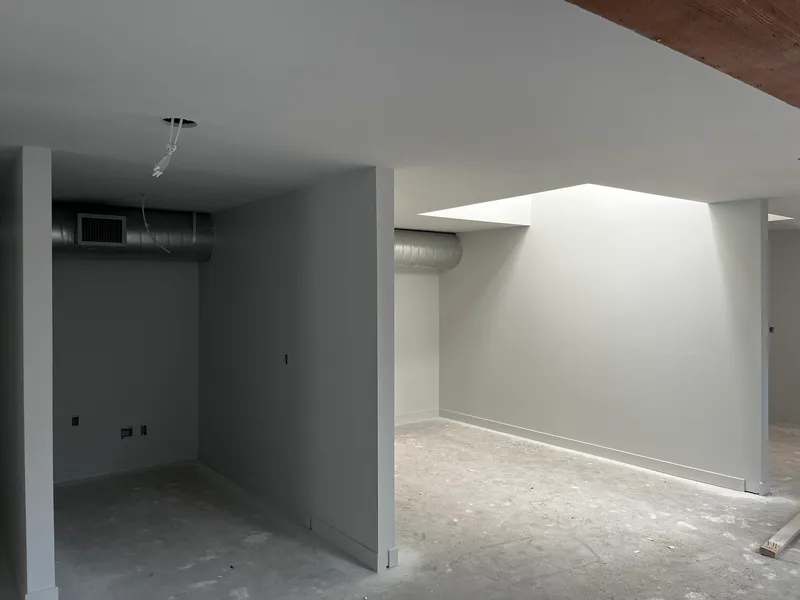 Finished interior by Drywall Techs