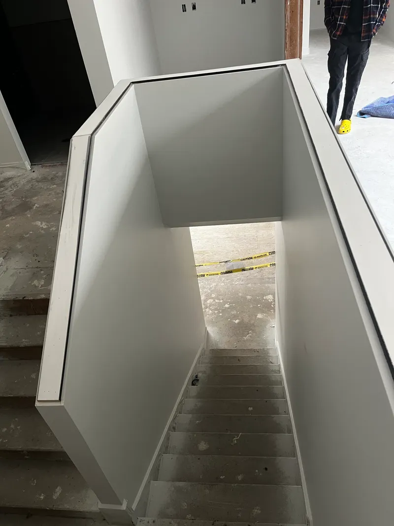 Interior finish and texture work